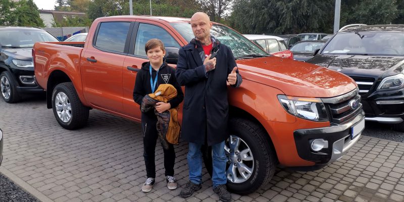 Pan Piotr i Filip (Ford Ranger Wildtrak)