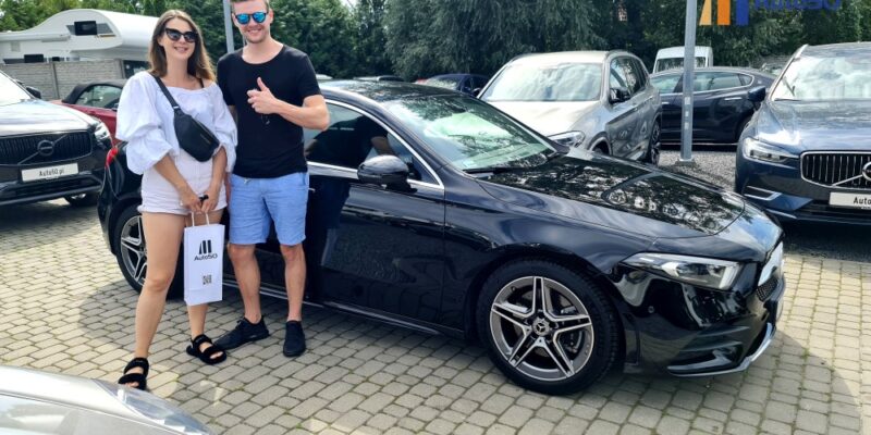 Pani Aneta i Pan Dawid (Mercedes-Benz A220 4MATIC AMG)